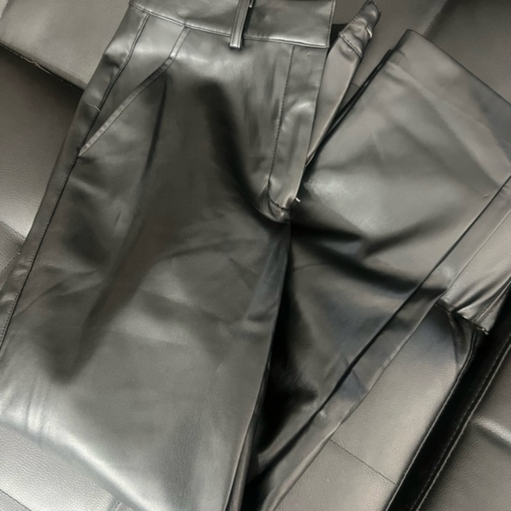 Philosophy faux leather pants NWT Size 4